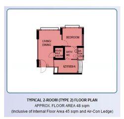 Blk 222A Matilda Edge (Punggol), HDB 2 Rooms #581919351
